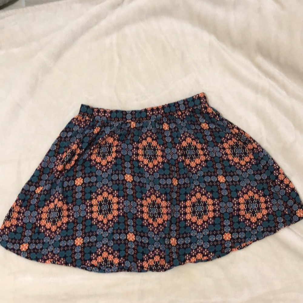 Topshop flare skirt